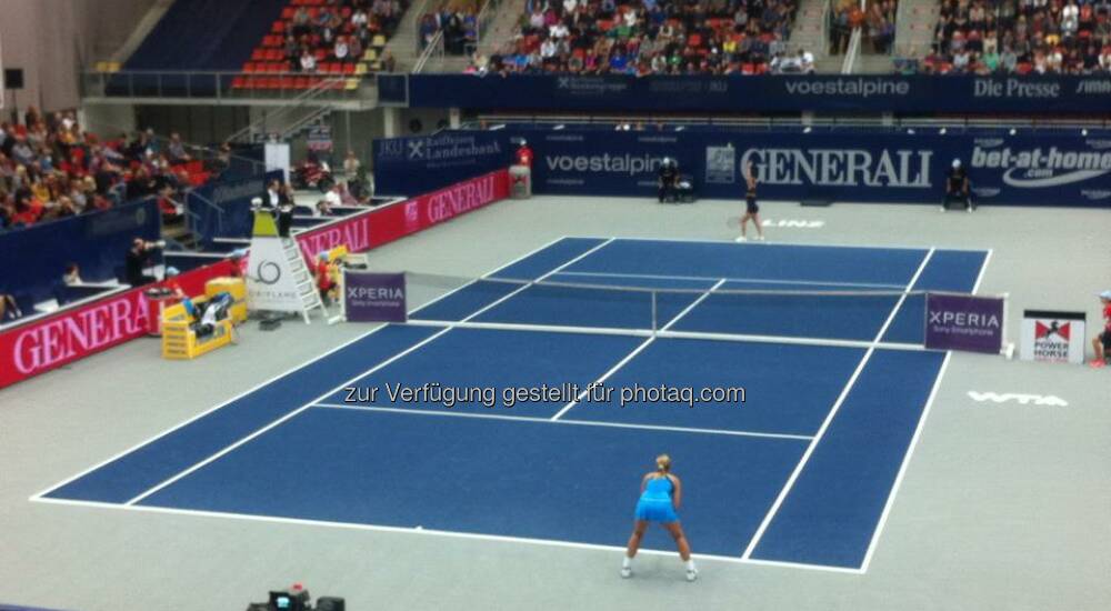 WTA Linz NiculescuIvanovic Bild 104 // WTATurnier in Linz