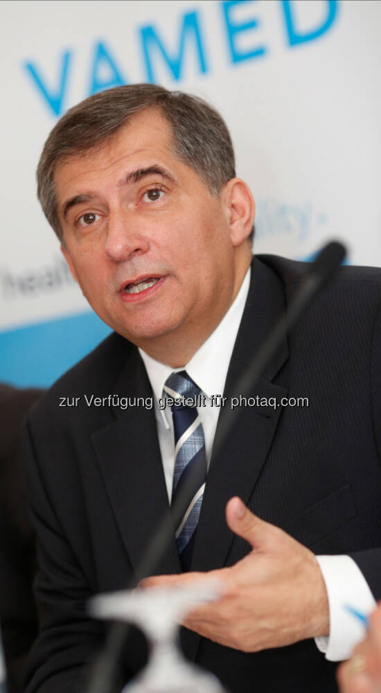 Ernst Wastler, Vorsitzender des Vorstands der Vamed AG