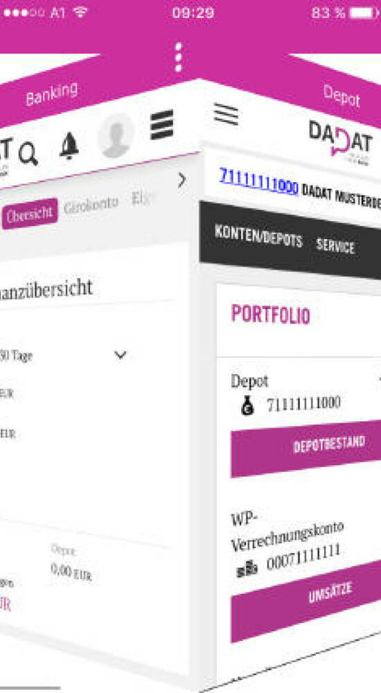 Vor einem halben Jahr ging mit der DADAT Bank (www.dad.at) eine neue