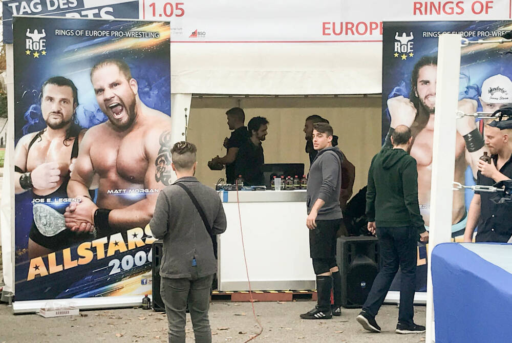 Rings of Europe ProWrestling Bild 74038 // Tag des Sports Stände by