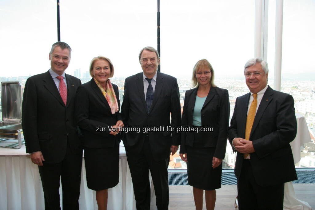 Uher, Hochhauser, Richard Schenz, Beatrix Karl, Müller, © Österr. Corporate Governance Kreis (15.12.2012) 