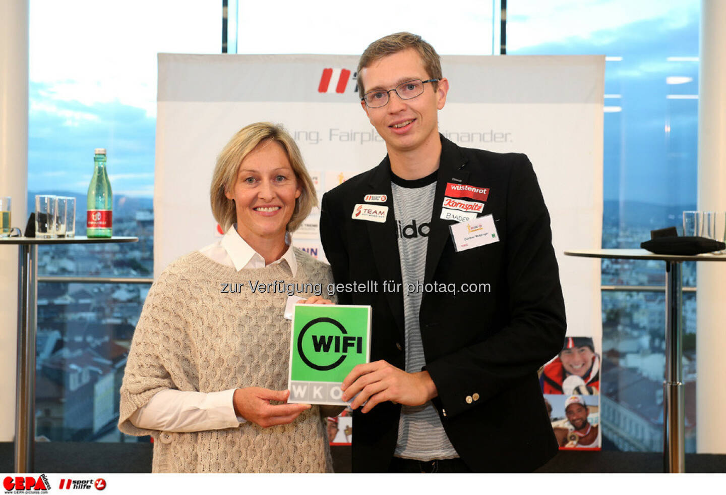 Kate Allen und Guenter Matzinger (AUT). (Foto: GEPA pictures/ Mario Kneisl)