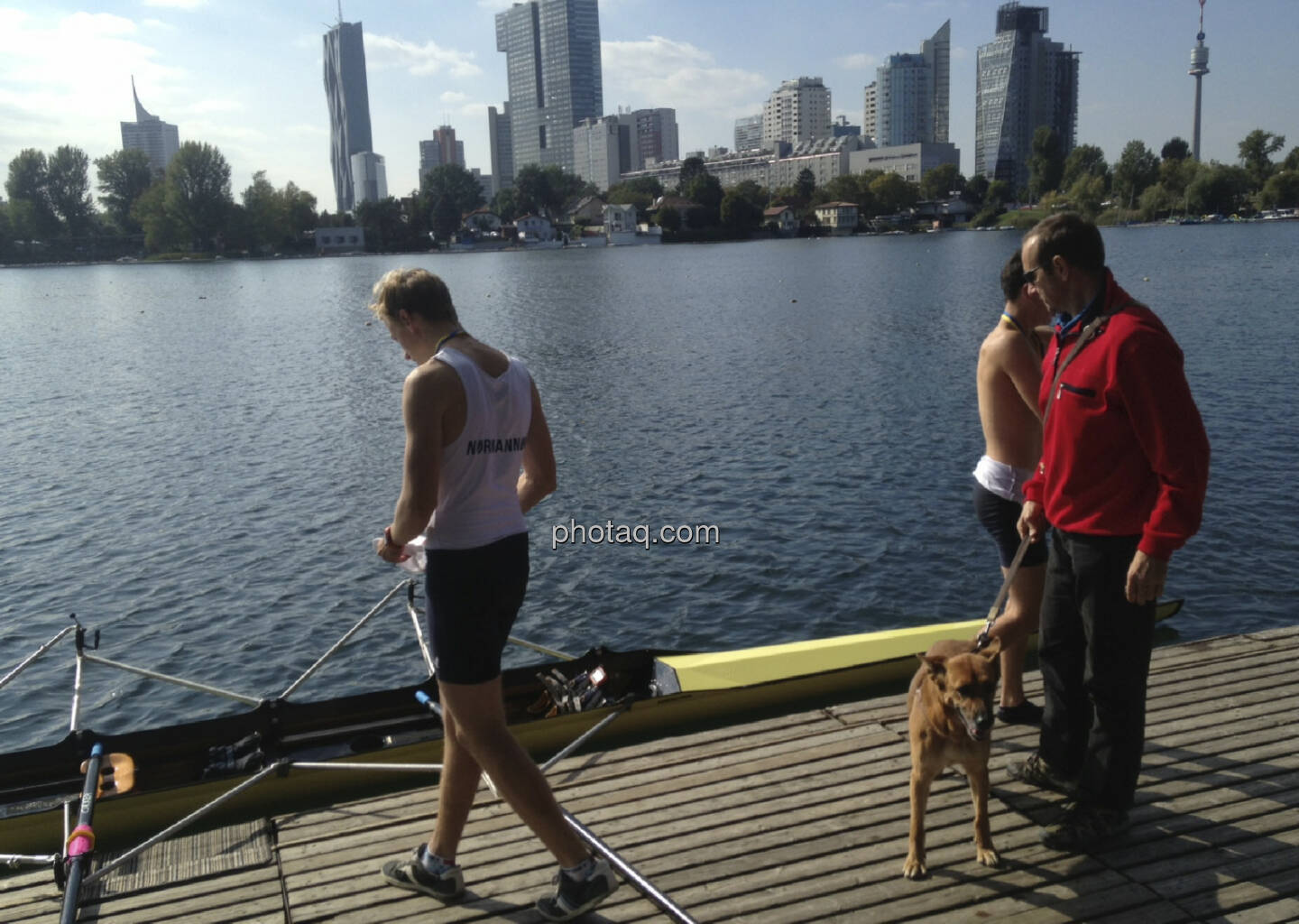 Wasser, Rudern, Alte Donau