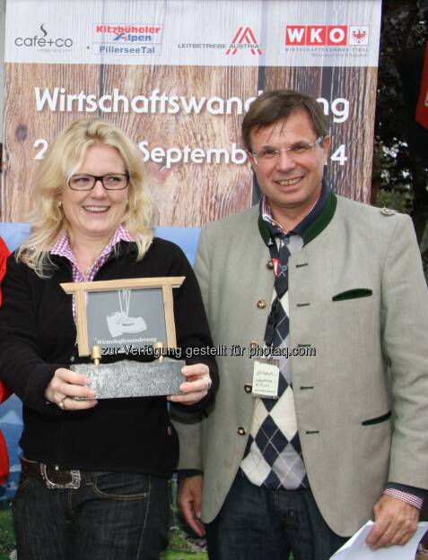 Monica Rintersbacher, Leitbetribe Austria-Geschäftsführerin, Gerald Steger, CEO der café +co International Holding, © leisure.at/Paul Bachmann (29.09.2013) 