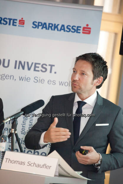 Thomas Schaufler (Erste Asset Management Vorstand), © Michaela Mejta / finanzmarktfoto.at (30.09.2013) 
