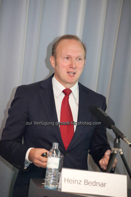 Heinz Bednar (Erste-Sparinvest) Vorstandsvorsitzender, © Michaela Mejta / finanzmarktfoto.at (30.09.2013) 