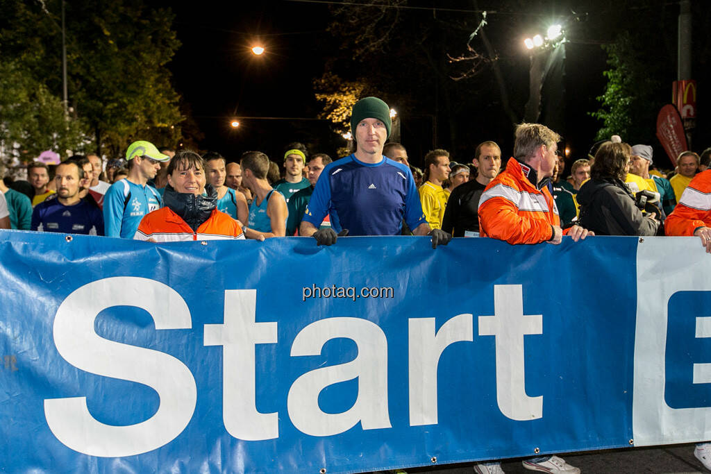 Erste Bank Vienna night run 2013, Christian Drastil am Start, © finanzmartkfoto.at/Martina Draper/Josef Chladek (01.10.2013) 