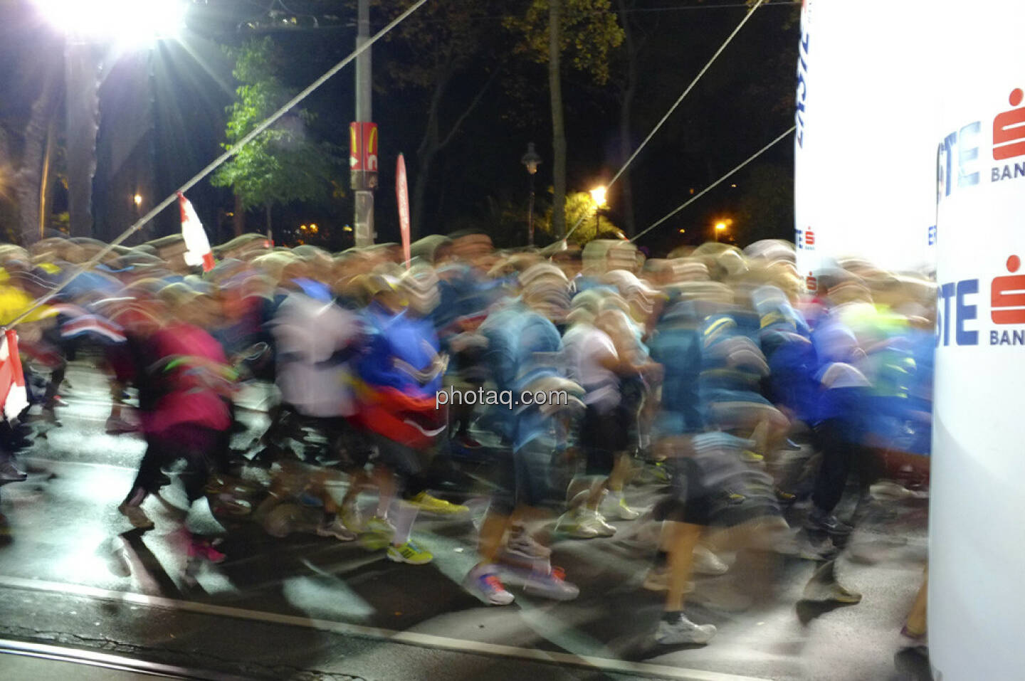 Erste Bank Vienna night run 2013, Der Start