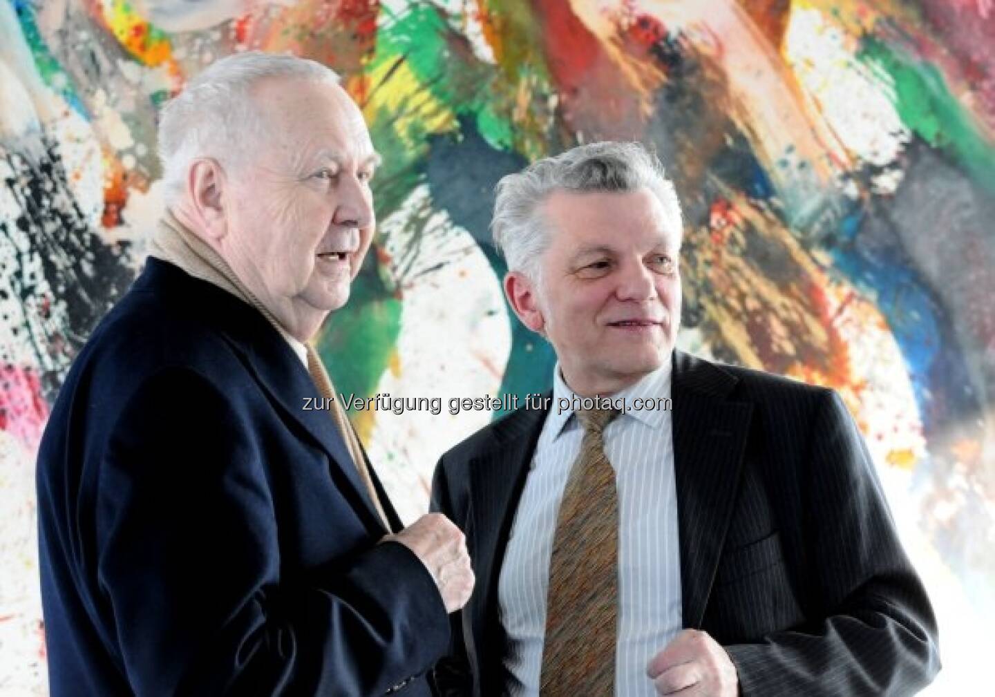 Franz Grabmayr mit Wilhelm Weiss