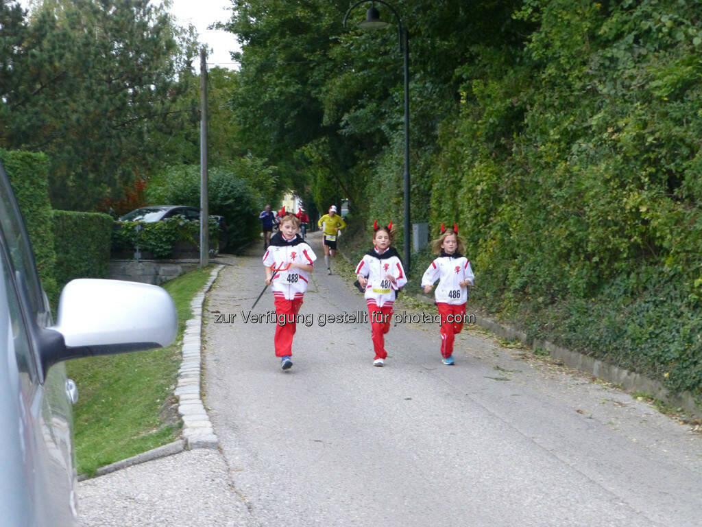 3 Kinder mit Teufelsohren, 8. Königstetter Herbstlauf 2013 (06.10.2013) 