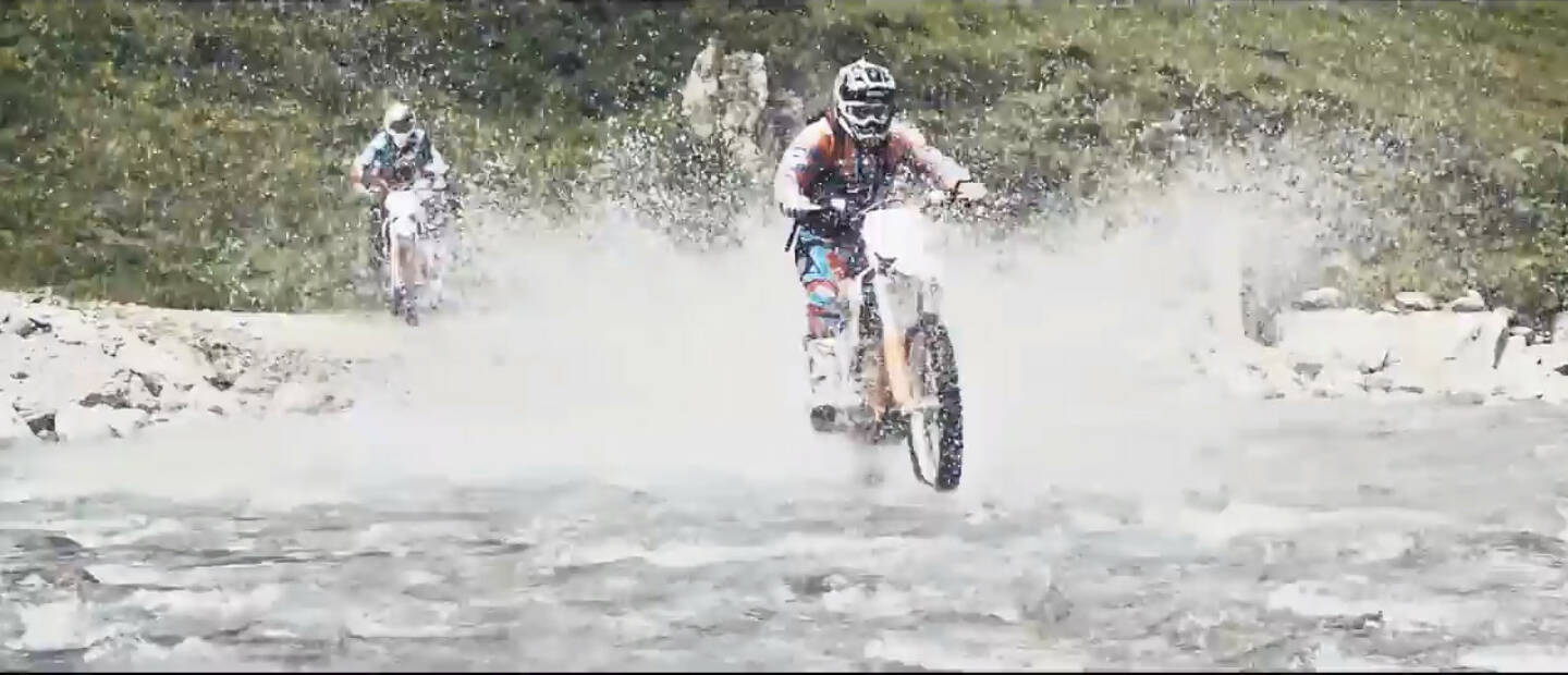 KTM Freeride Education, Bike, Wasser