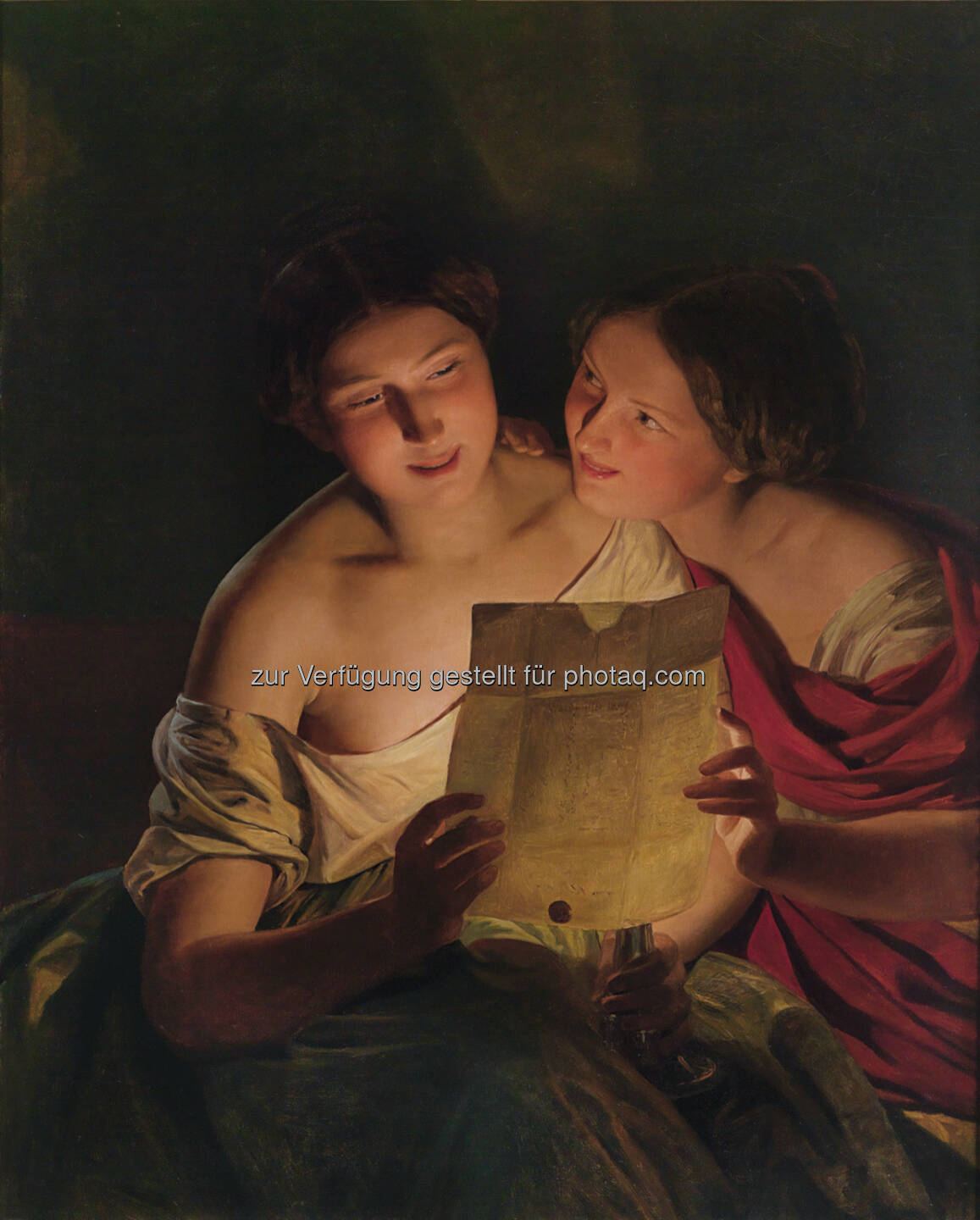 Ferdinand Georg Waldmüller (1793 - 1865) Der Liebesbrief, 1849, Öl/Leinwand, 76 x 61,5 cm 
Schätzwert € 200.000 - 250.000 
Auktion 16. Oktober 2013 