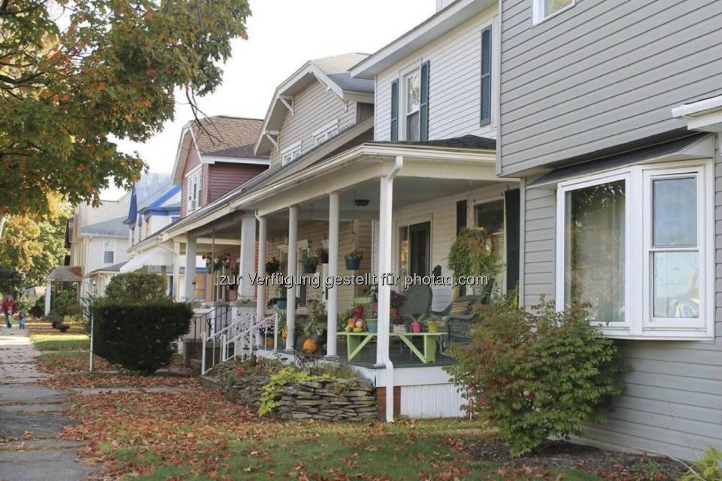 Typische US-Häuser in Pennsylvania, Immobilien, USA