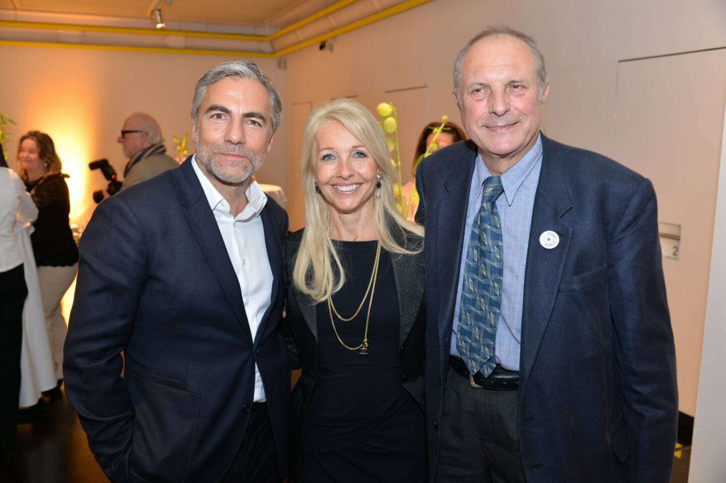 Christian Pöttler (echo-Medienhaus), Herausgeberin Uschi Fellner, Christian Ludwig Attersee