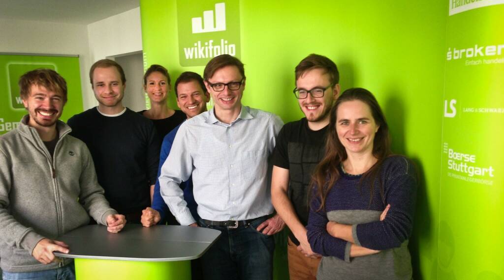 Wikifolio.com - das Team um Andreas Kern (mi.) - Innovator im Bereich Social Trading (16.10.2013) 
