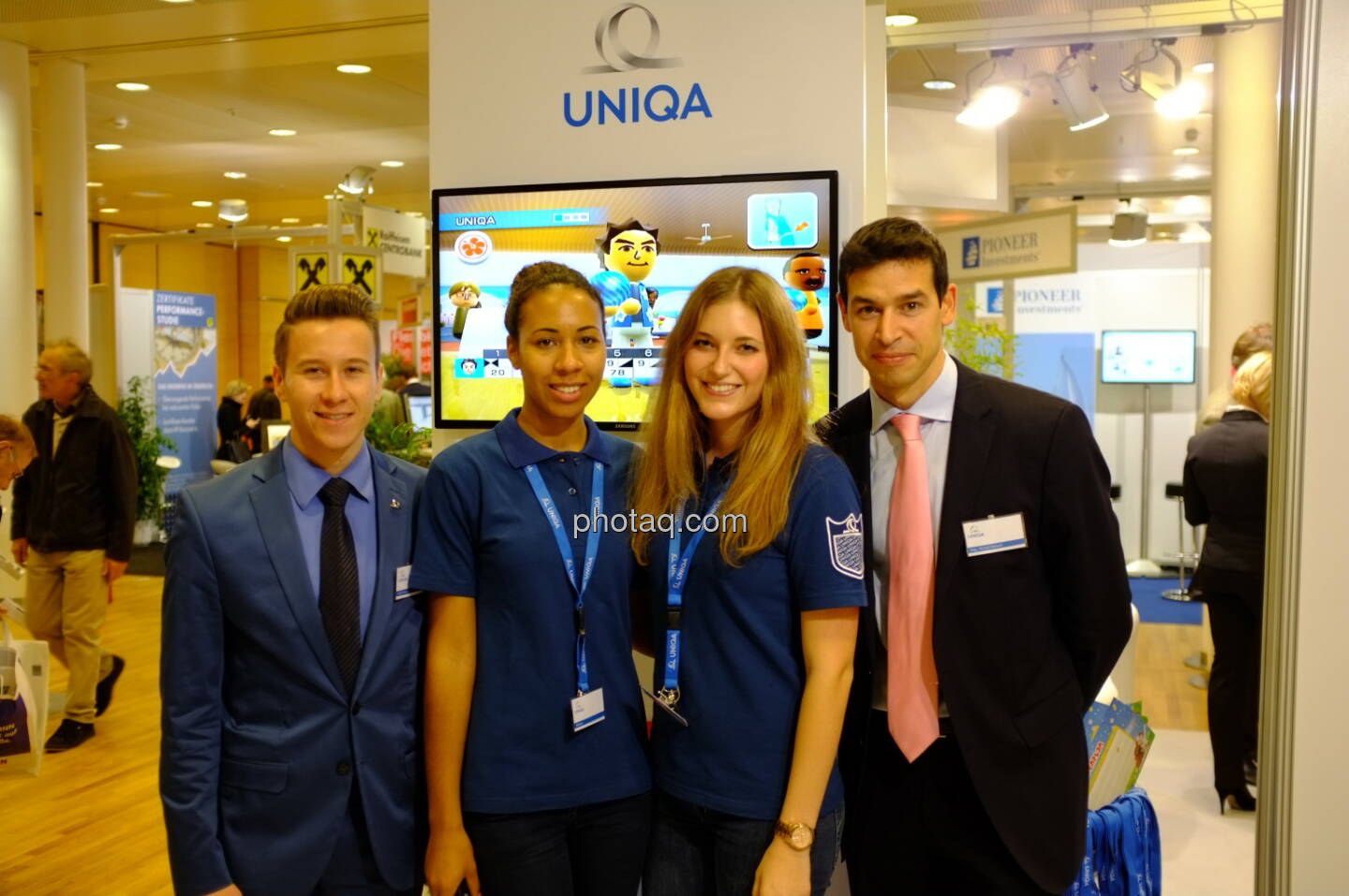 Uniqa auf der Gewinn Messe 2013: Michael Oplustil und Team