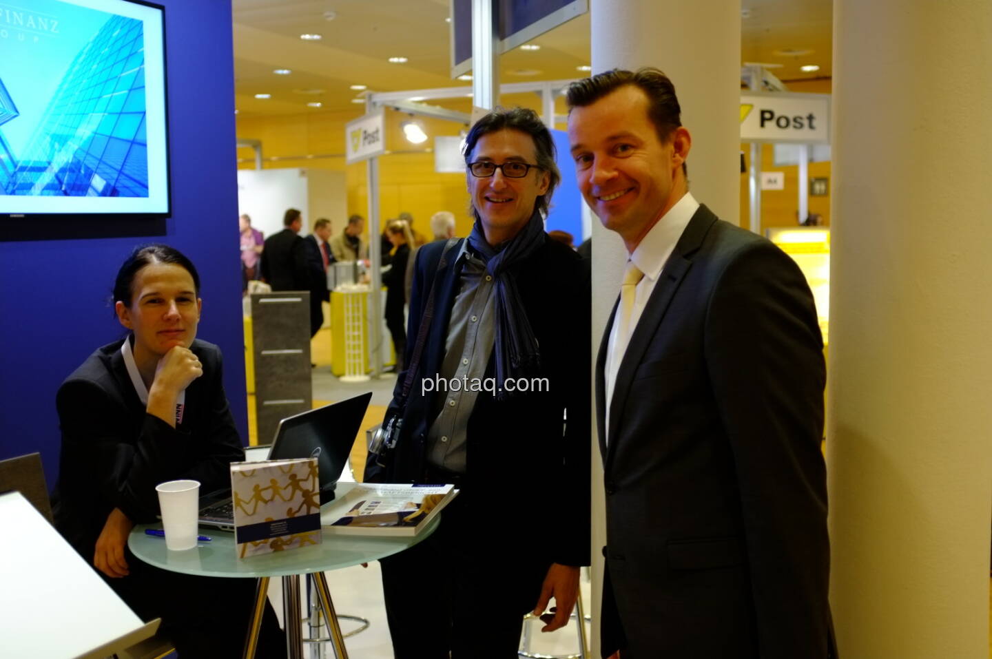 Bettina Schragl (Immofinanz), Josef Chladek, Gerhard Kürner (voestalpine): Inspiration für boerse-social.com
