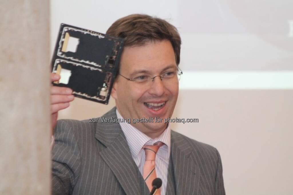 Martin Theyer, AT&S Austria Technologie & Systemtechnik, © Wiener Börse (15.12.2012) 