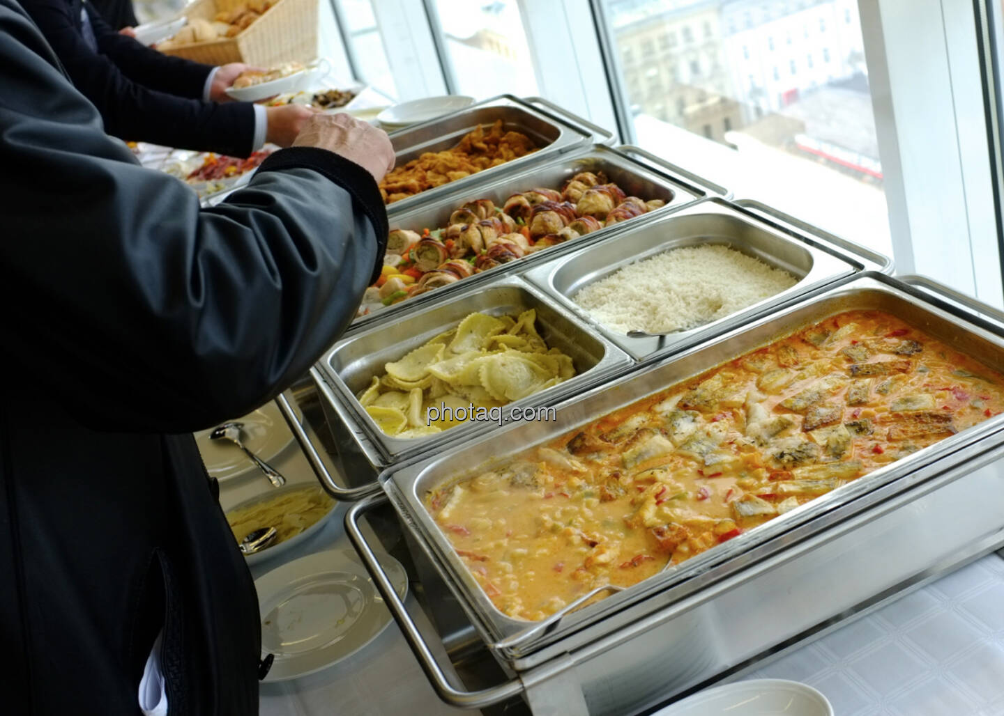 Buffet, IVA / EuroFinUse-Konferenz im Ringturm