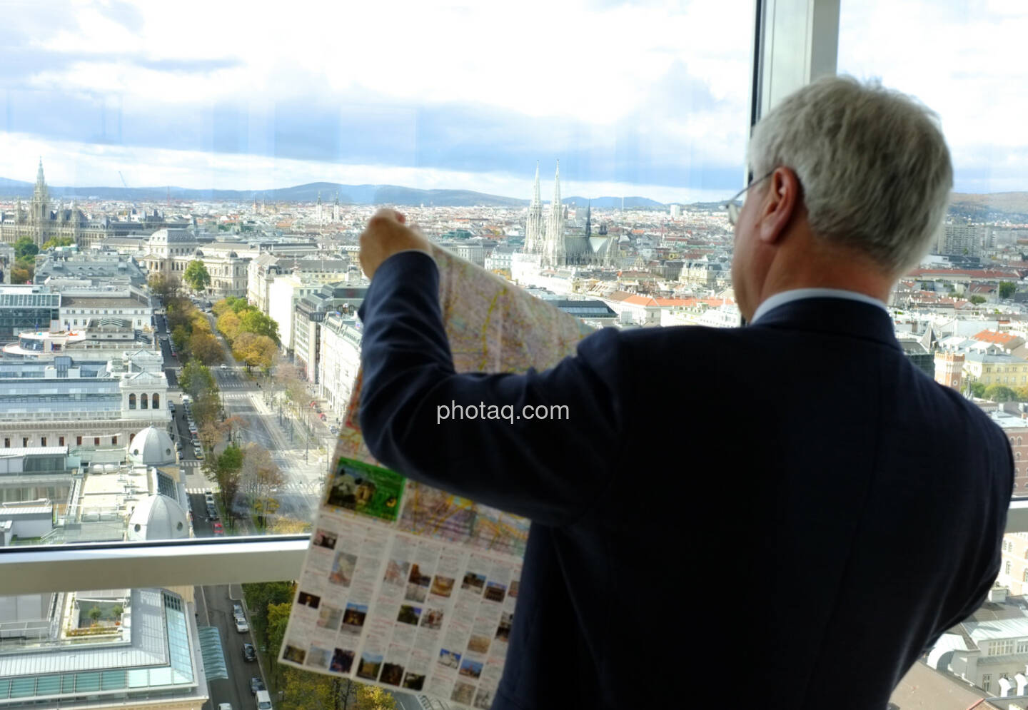 Ein starker Blick auf die Ringstrasse