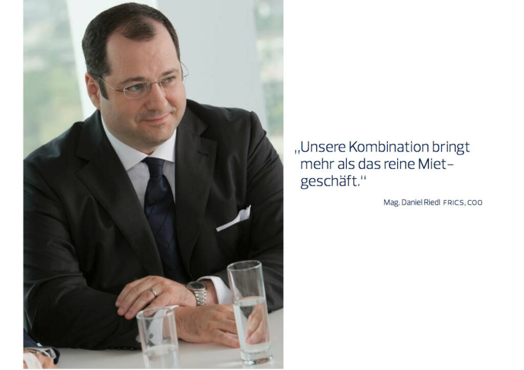 Daniel Riedl, COO, © Immofinanz (18.10.2013) 