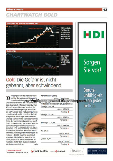 Börse Express-PDF neu: Chartwatch, © BE (24.10.2013) 