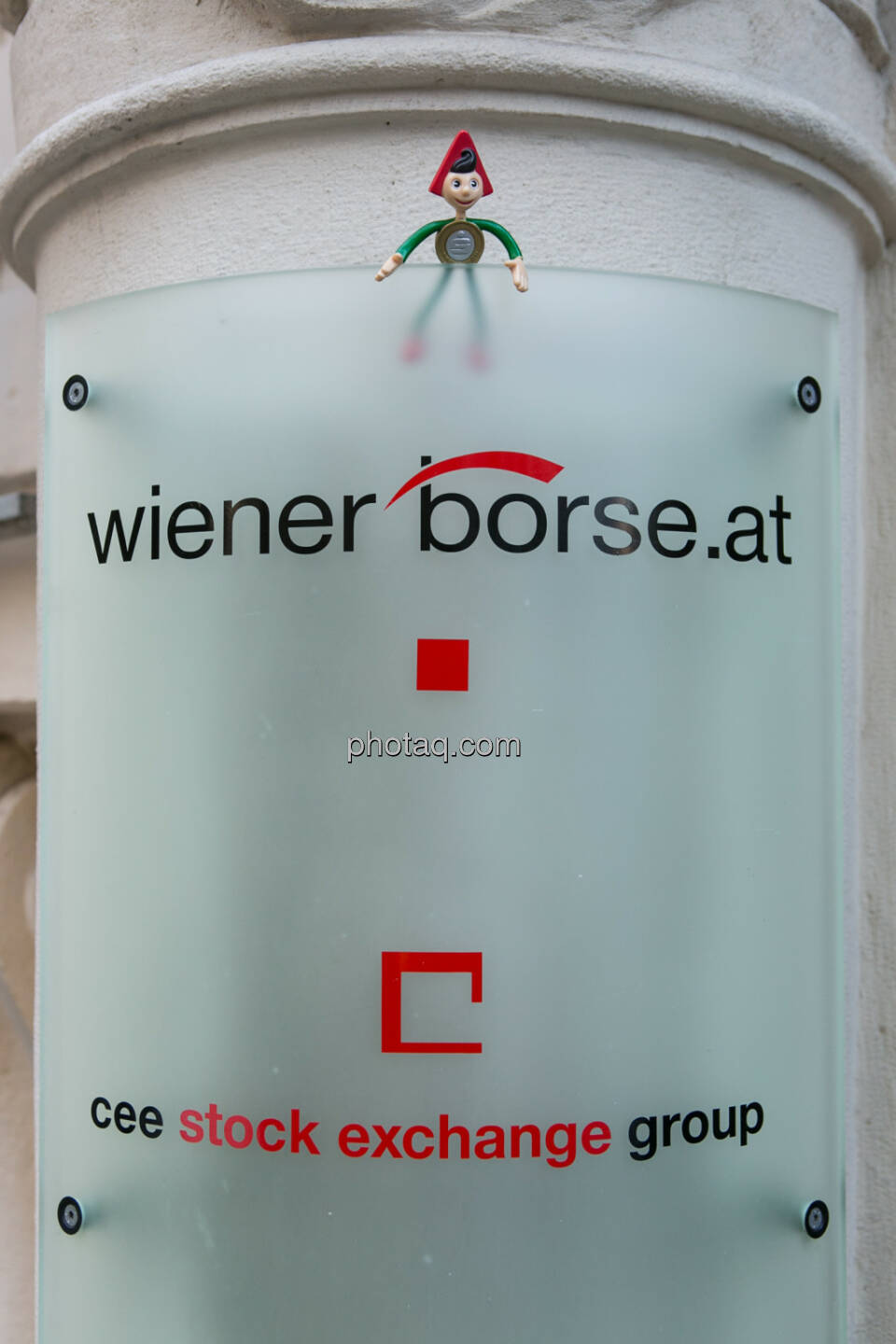 Sparefroh bei der Wiener Börse