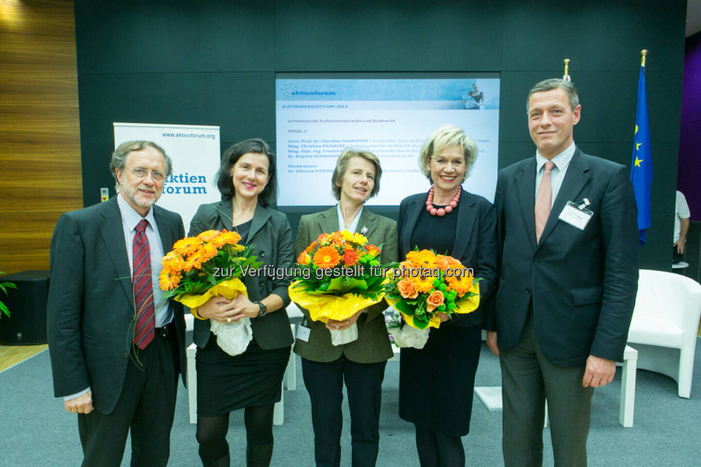 Friedrich Rödler, Vorsitzender des AR, Erste Group Bank AG, Brigitta Schwarzer, GrECo International AG, Susanne Kalss, Institut für Zivil- und Unternehmensrecht, Viktoria Kickinger, Geschäftsführende Gesellschafterin, Inara, GmbH, WU WienChristian Pilnacek, Sektionschef für Strafrecht, BM für Justiz