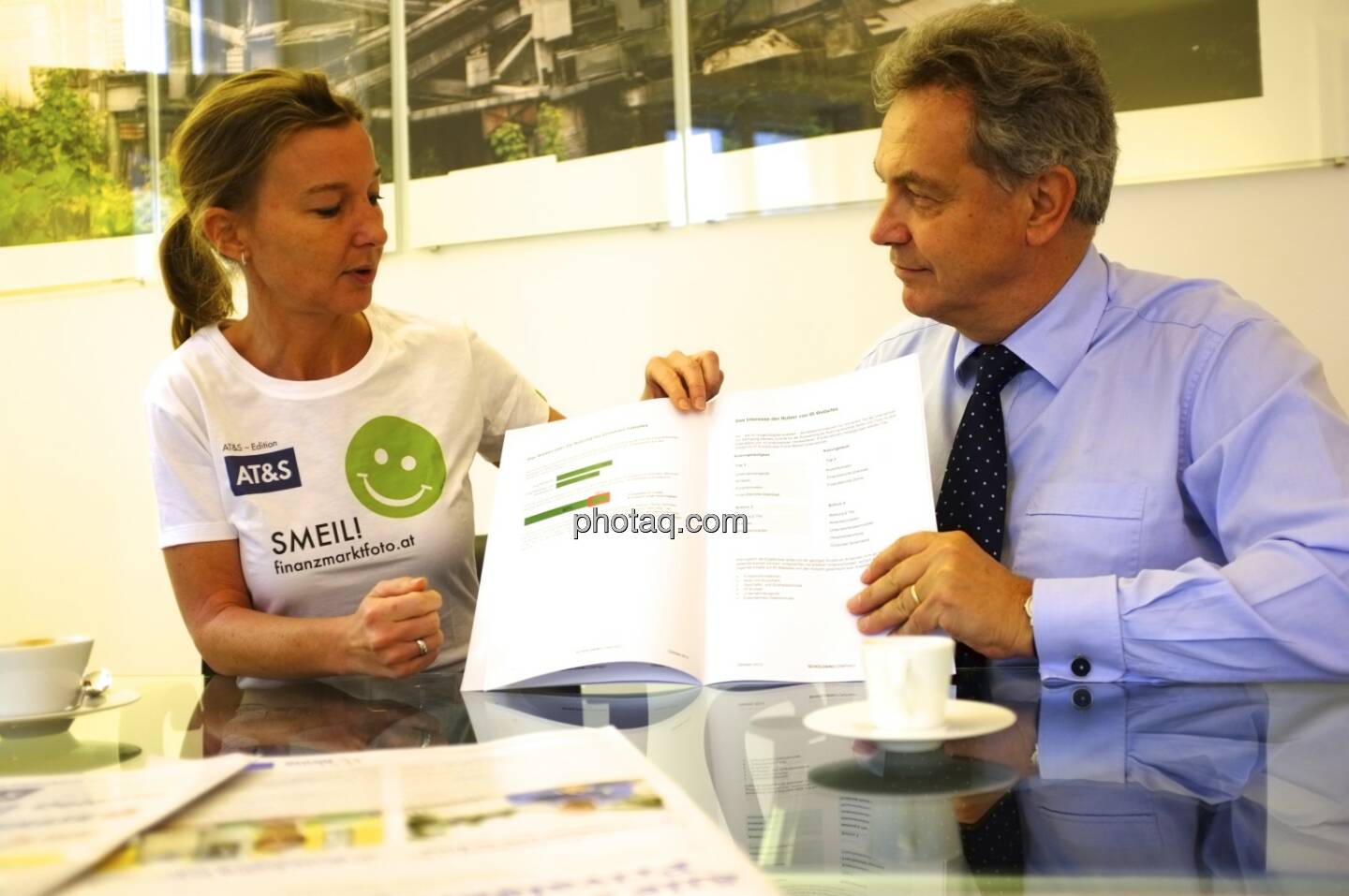 Doris Gstatter, Bernhard Grabmayr (Scholdan & Company) präsentieren Investor Relations 2.0 im Jahr 2013