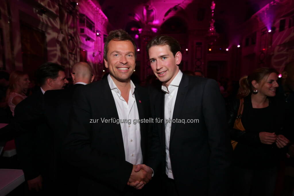 Markus Breitenecker & Sebastian Kurz (Staatssekretär für Integration) (Bild: Conny de Beauclair)
 (31.10.2013) 