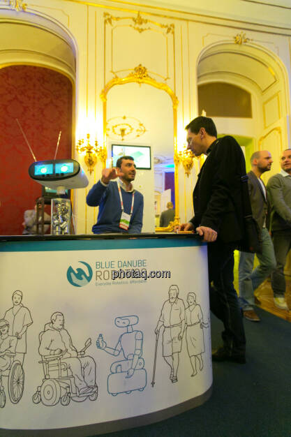 Blue Danube Robotics am Pioneers Festival 2013, © finanzmarktfoto.at/Martina Draper (01.11.2013) 