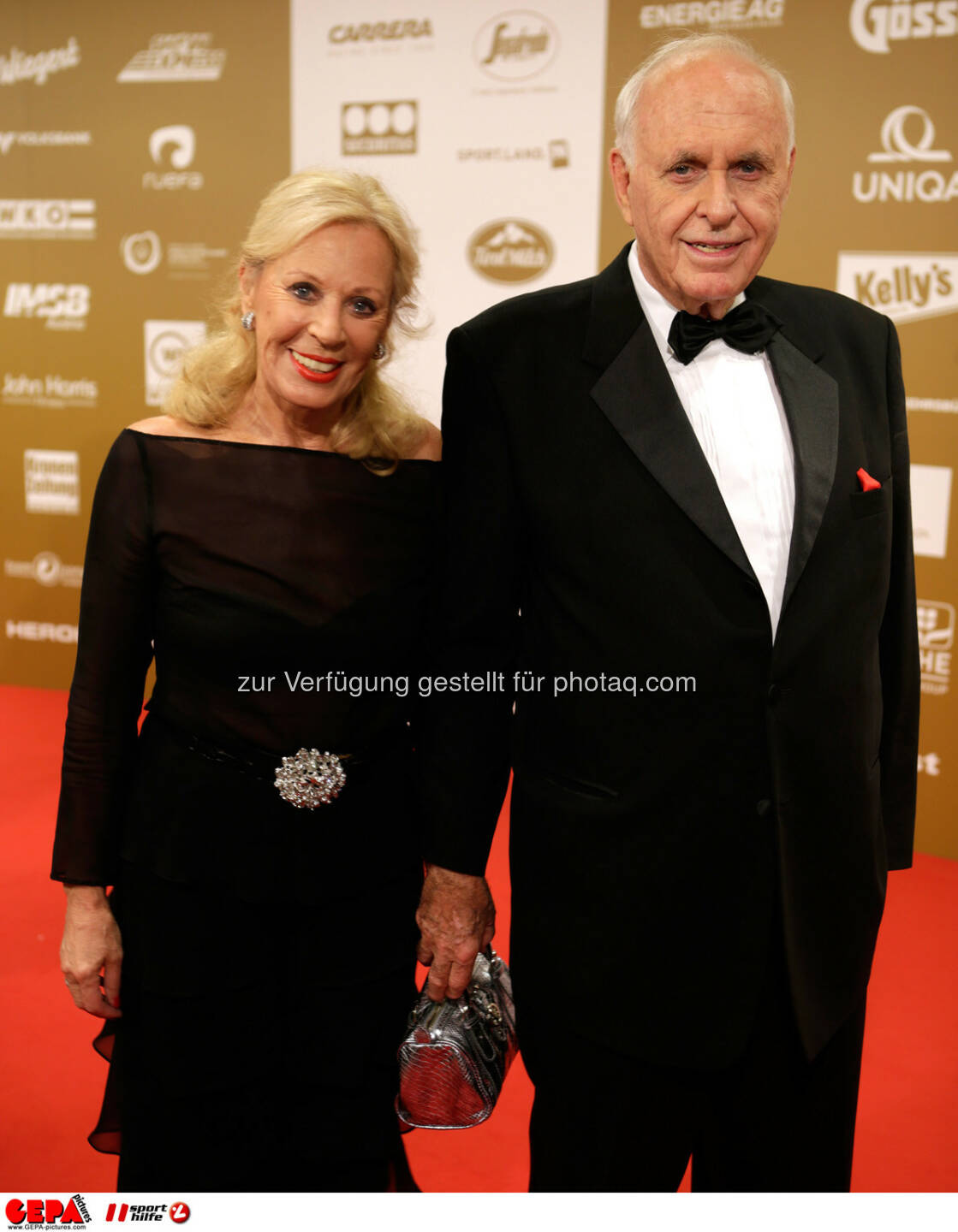 Helga Kuhn und Praesident Michael Kuhn (Sports Media Austria). Foto: GEPA pictures/ Walter Luger