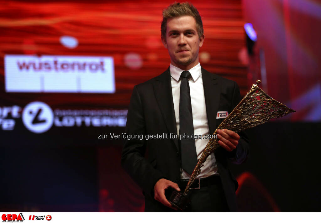 Riccardo Zoidl (AUT). Aufsteiger des Jahres, Foto: GEPA pictures/ Markus Oberlaender (02.11.2013) 