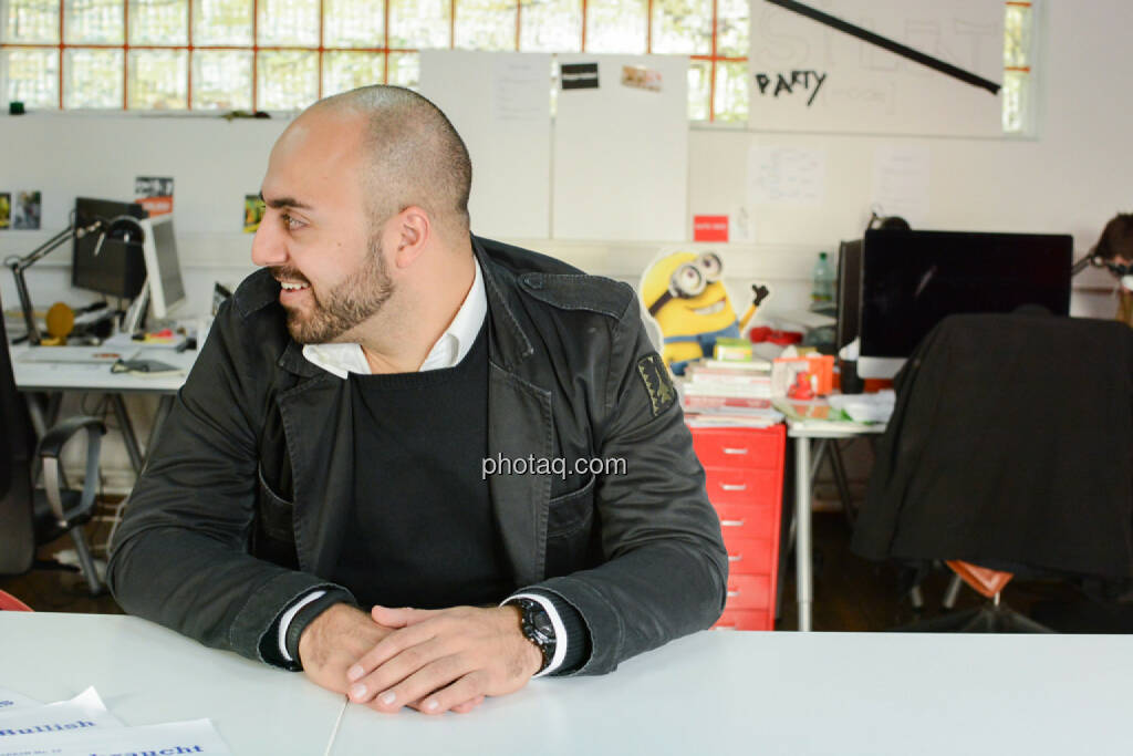 Ali Mahlodji (whatchado), © finanzmarktfoto.at/Martina Draper (08.11.2013) 