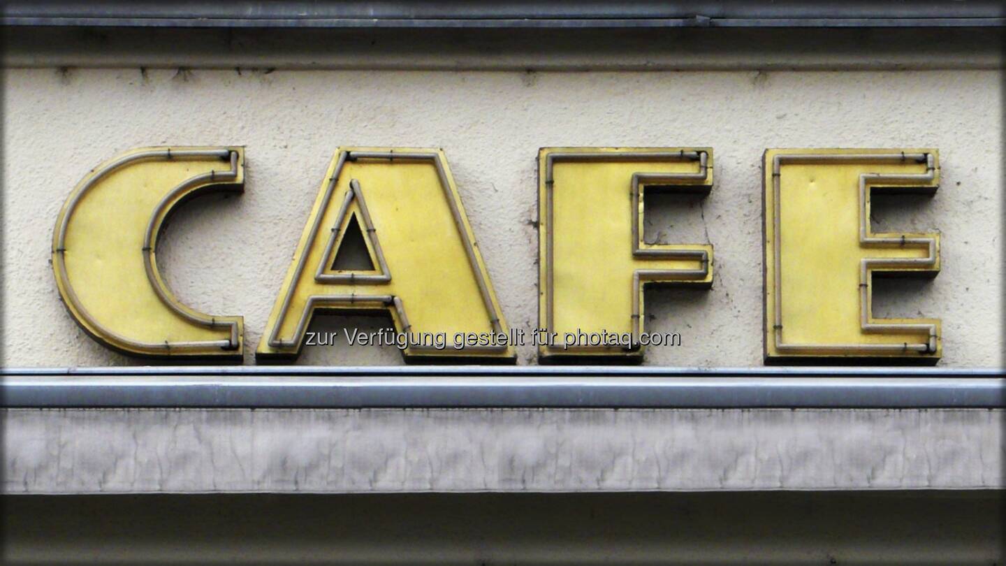 Cafe ; Schild