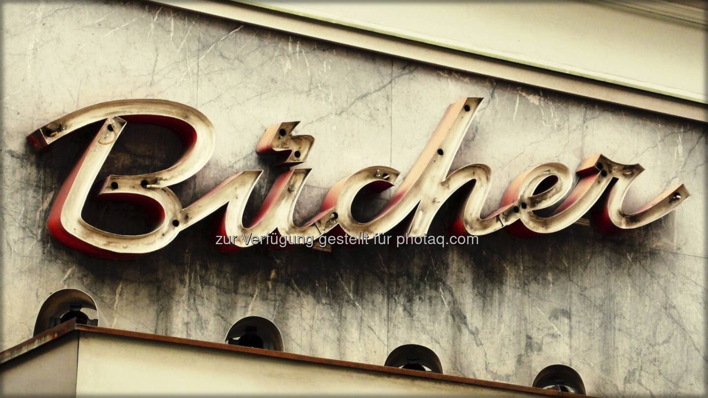 Bücher ; Schild