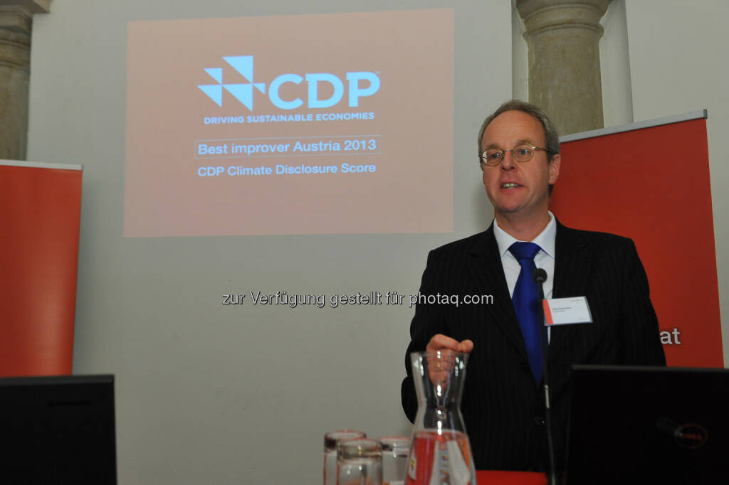 CDP Österreich Jahreskonferenz 2013, © CDP, Fotograf: Philipp Hutter. (11.11.2013) 
