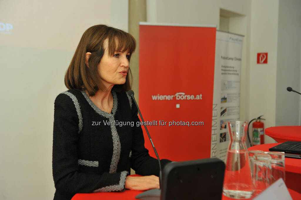 Birgit Kuras (Wiener Börse), © CDP, Fotograf: Philipp Hutter. (11.11.2013) 