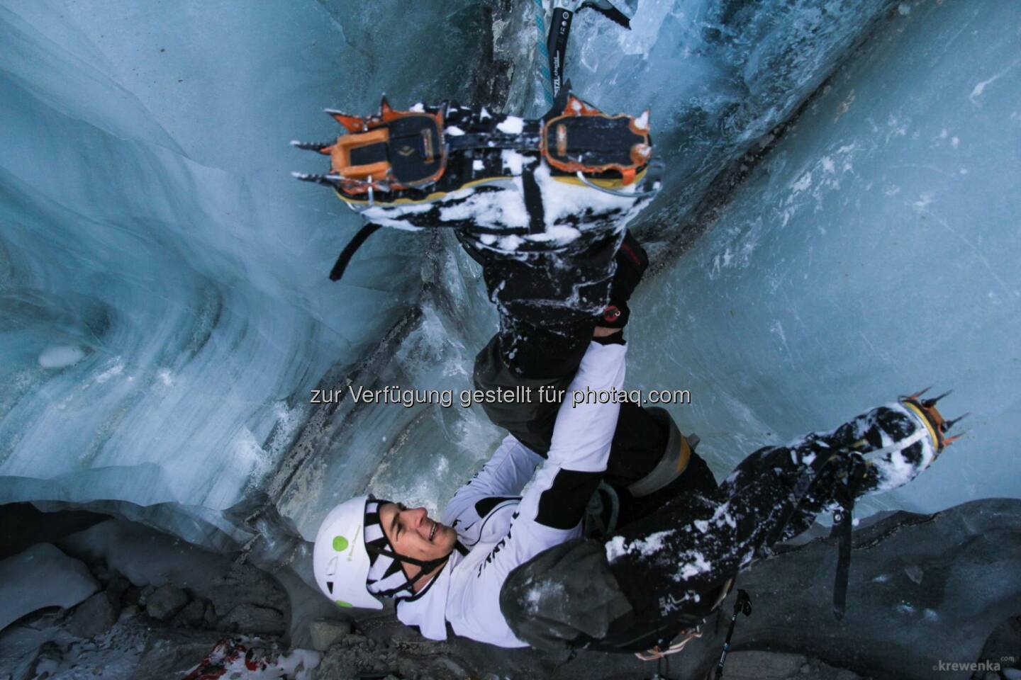 Pitztaler Eisarena, klettern, Eis  (C) Georg Krewenka