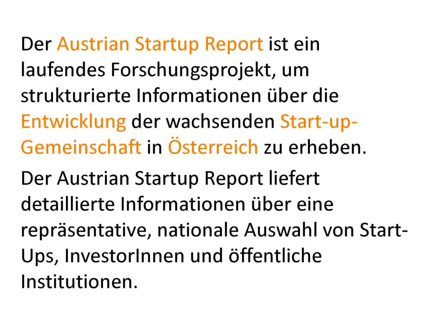 Austrian Startup Report 2013 - Motive