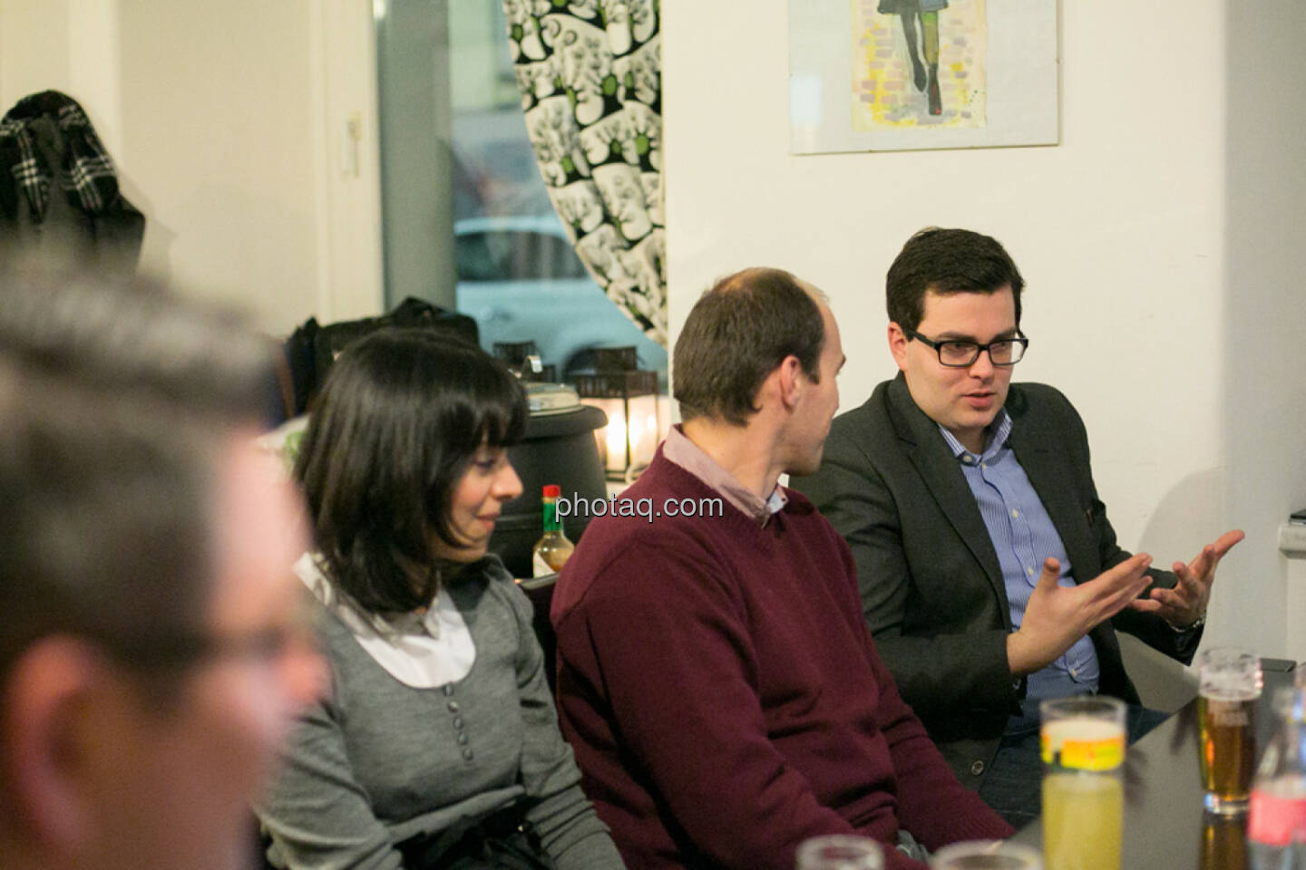 Alina Costache (Odyssey PR, London), Bernhard Dörflinger (TeleTrader), Klaus Fahrnberger (bet-at-home.com)
