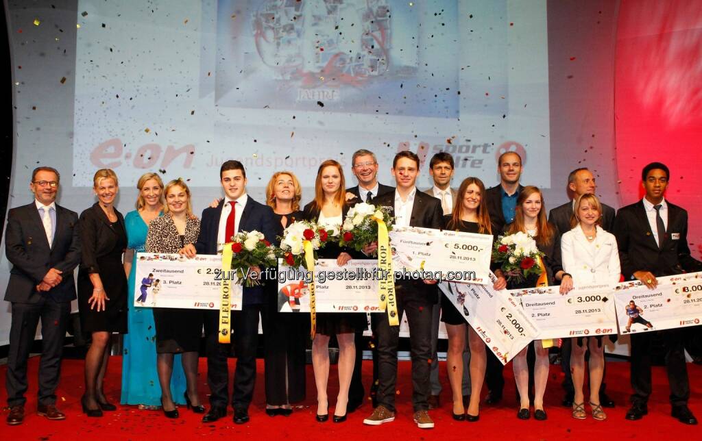 Siegerbild Jugendsportpreis (Bild: GEPA/Sporthilfe) (29.11.2013) 