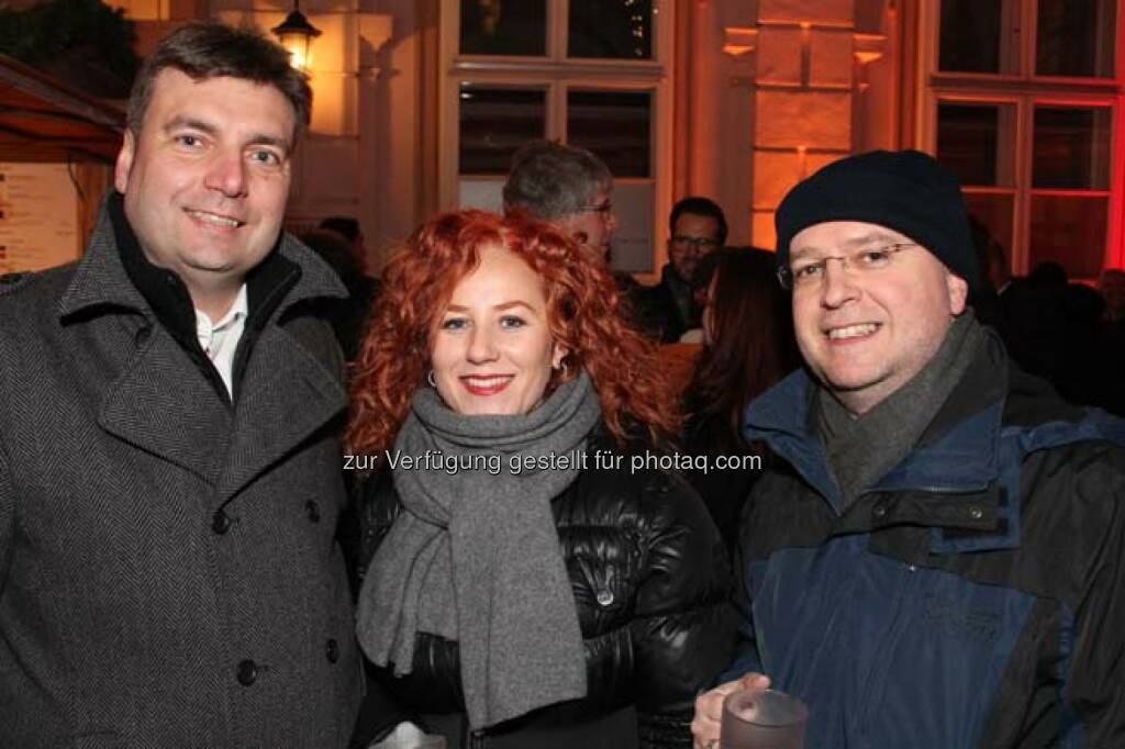 Thomas Dietrich (RCB), Roman Klima, Erwin Hof (Wiener Börse), © Wiener Börse AG (29.11.2013) 