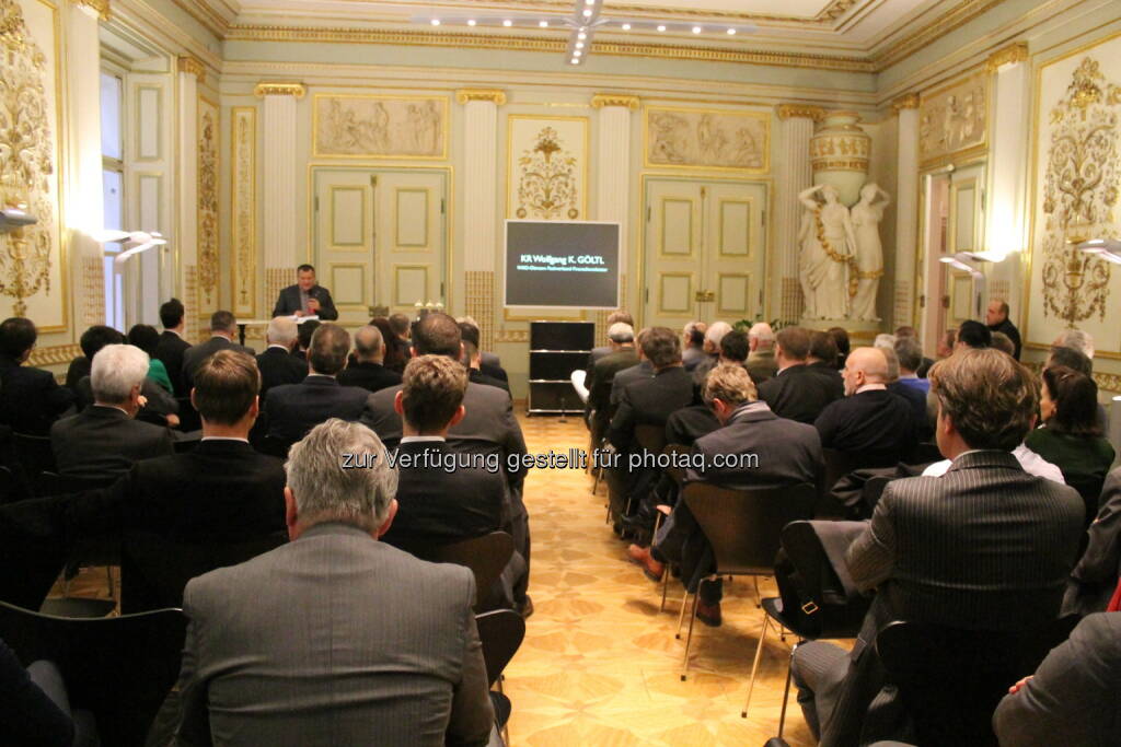 12. Investmenttrends-Kongress am 28.11.2013 im Palais Esterhazy , © 