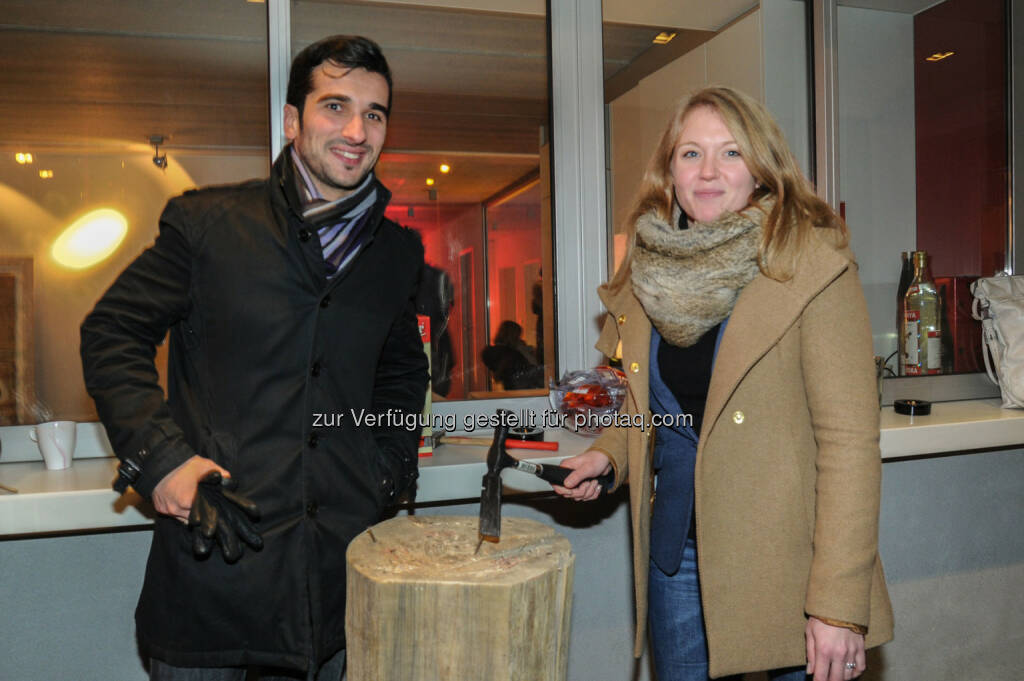 Slobodan Rakic, Valerie Knoll (Bild: DocLX Holding) (03.12.2013) 