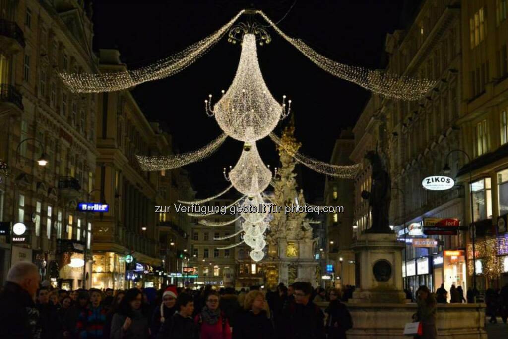 Graben, Wien, Lichter im Advent, www.fotomoldan.at, © Bernd Moldan (07.12.2013) 