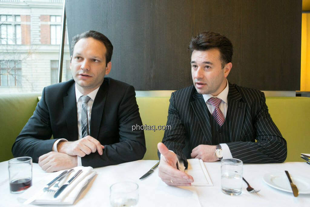 Julian Schillinger (Privé), Miro Mitev (iQ-Foxx), © finanzmarktfoto.at/Martina Draper (12.12.2013) 