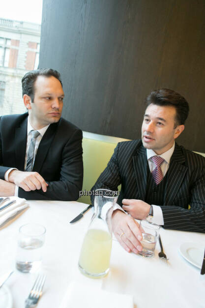 Julian Schillinger (Privé), Miro Mitev (iQ-Foxx), © finanzmarktfoto.at/Martina Draper (12.12.2013) 