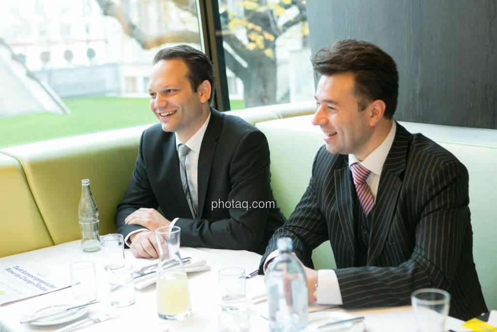 Julian Schillinger (Privé), Miro Mitev (iQ-Foxx), © finanzmarktfoto.at/Martina Draper (12.12.2013) 