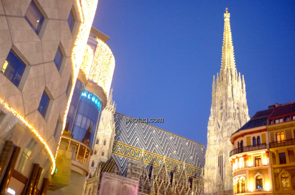 Haas Haus, Stephansdom (22.12.2013) 